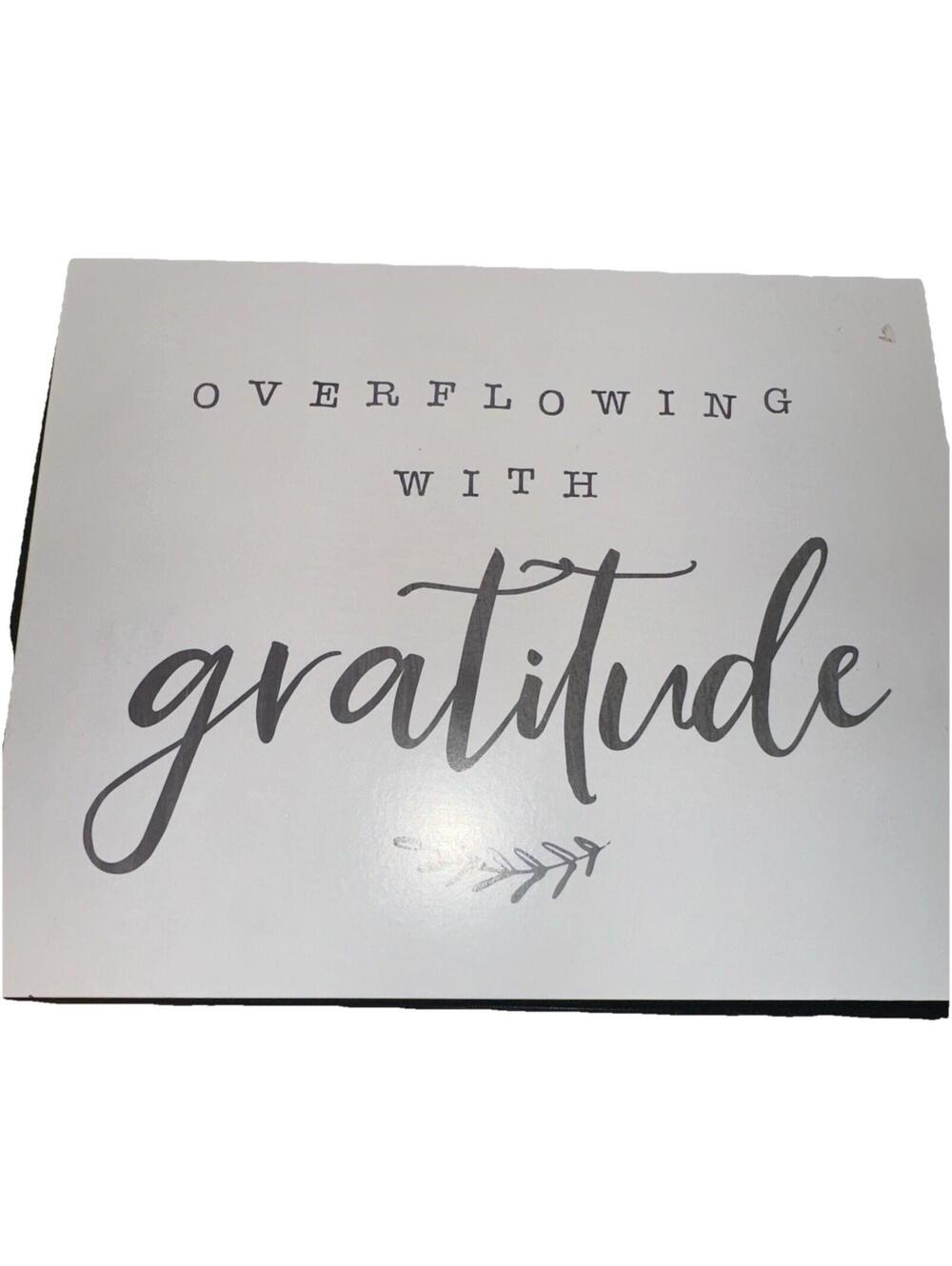 Overflowing With Gratitude Table Decor